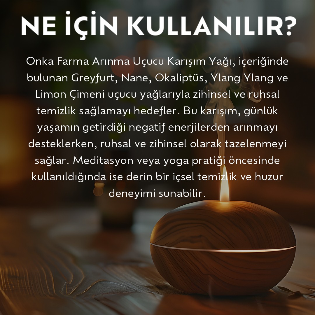 Onka Farma Arınma Uçucu Yağ Karışımı