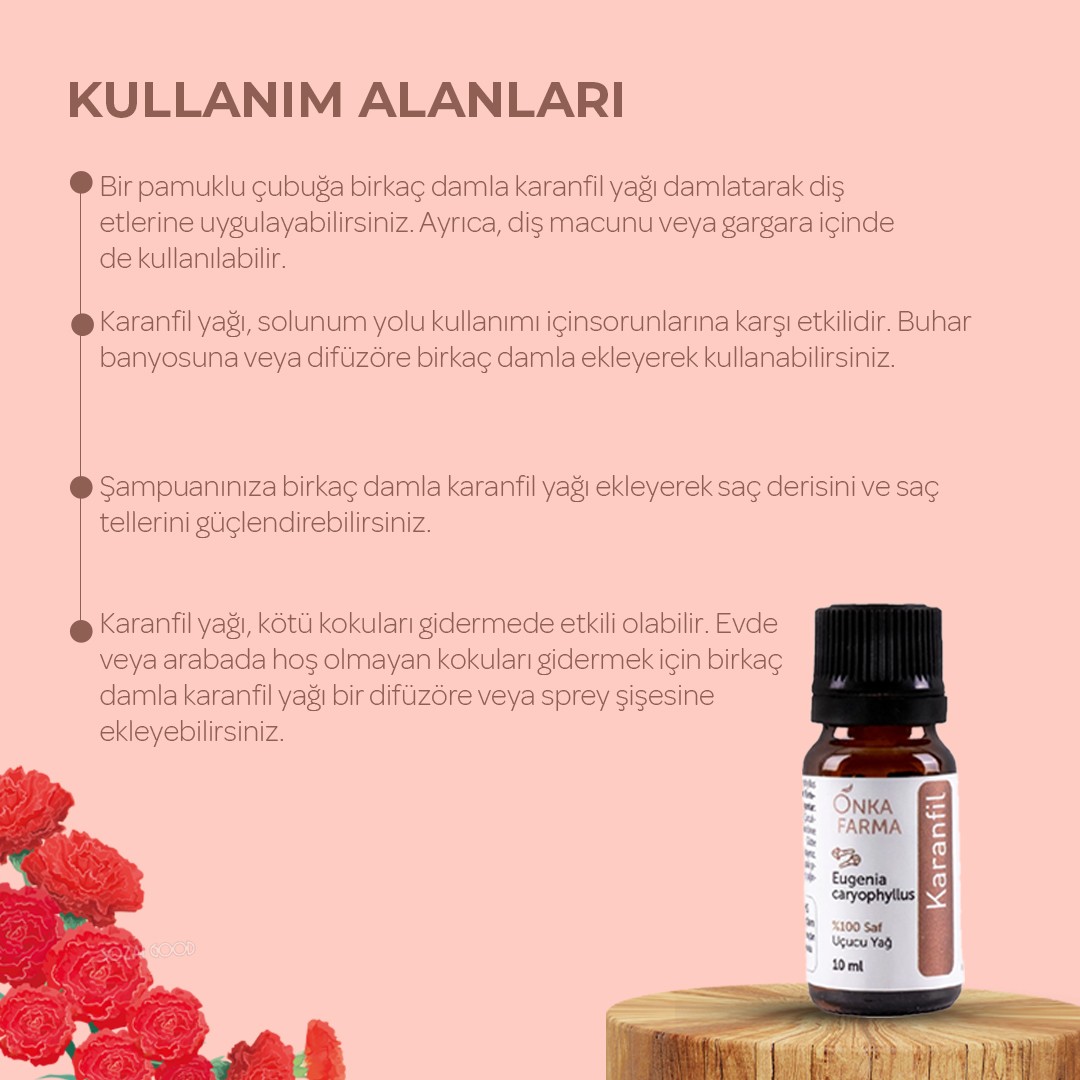 Onka Farma Karanfil Uçucu Yağı