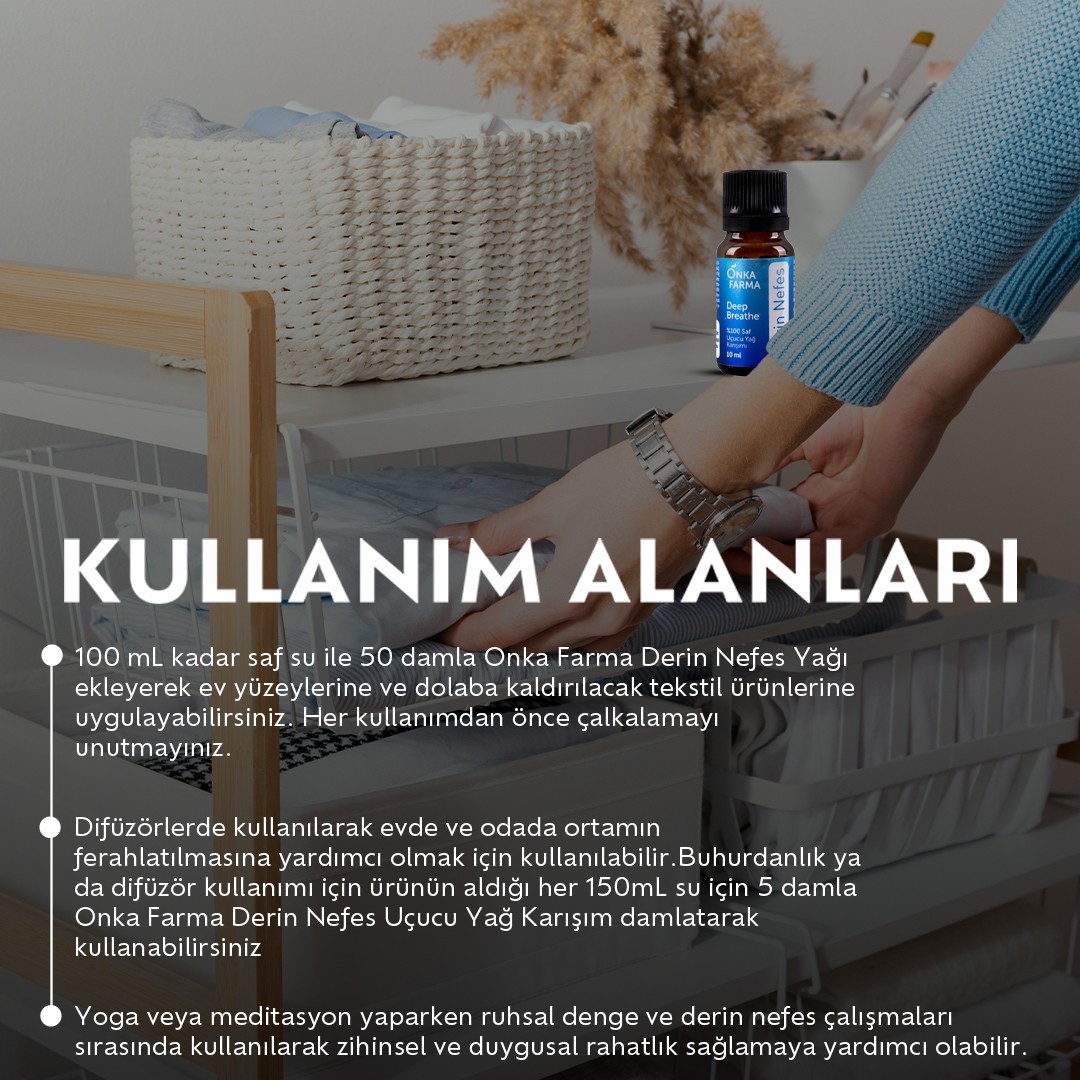 Onka Farma Derin Nefes Uçucu Yağ Karışımı