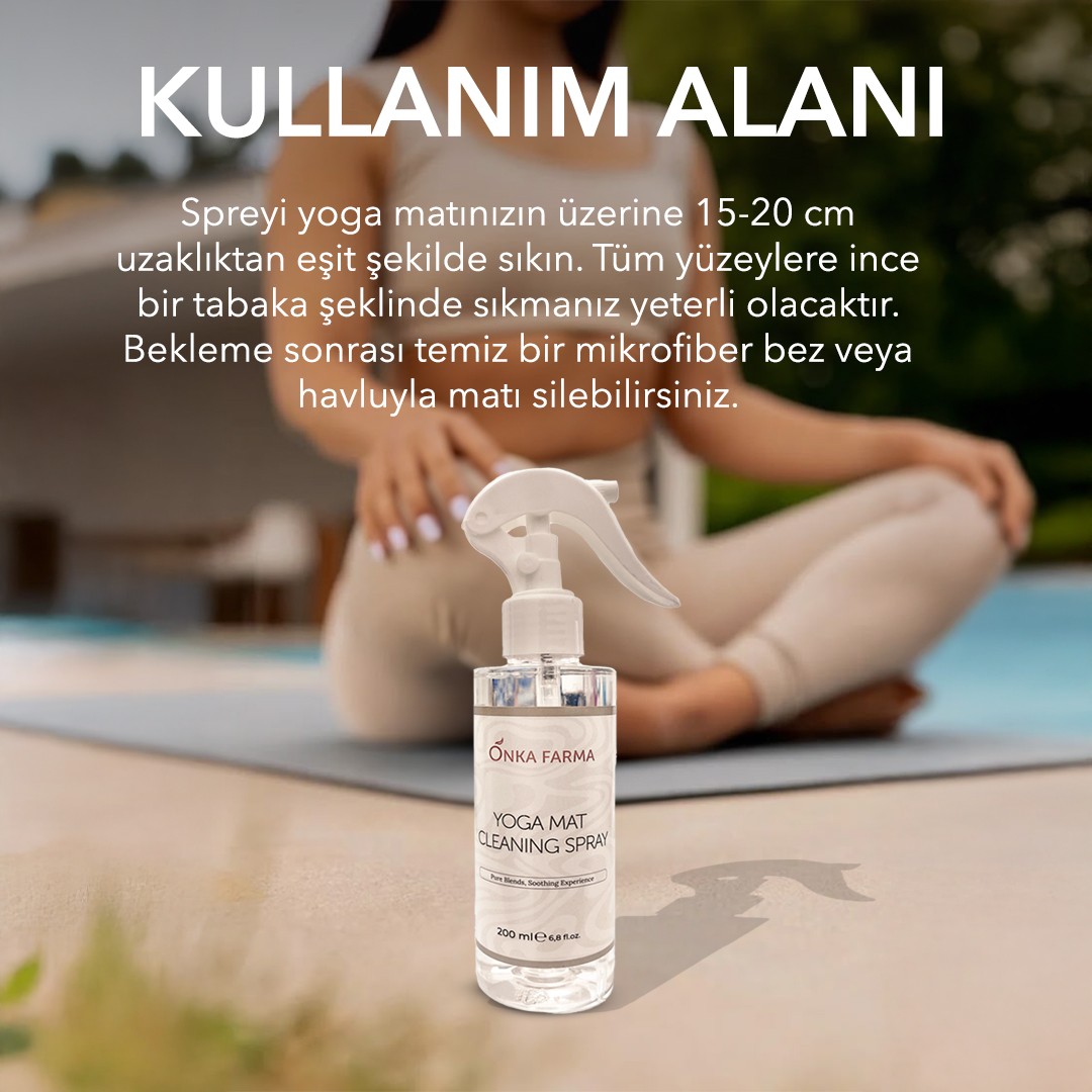 Onka Farma Yoga Mat Temizlik Spreyi 200 ml
