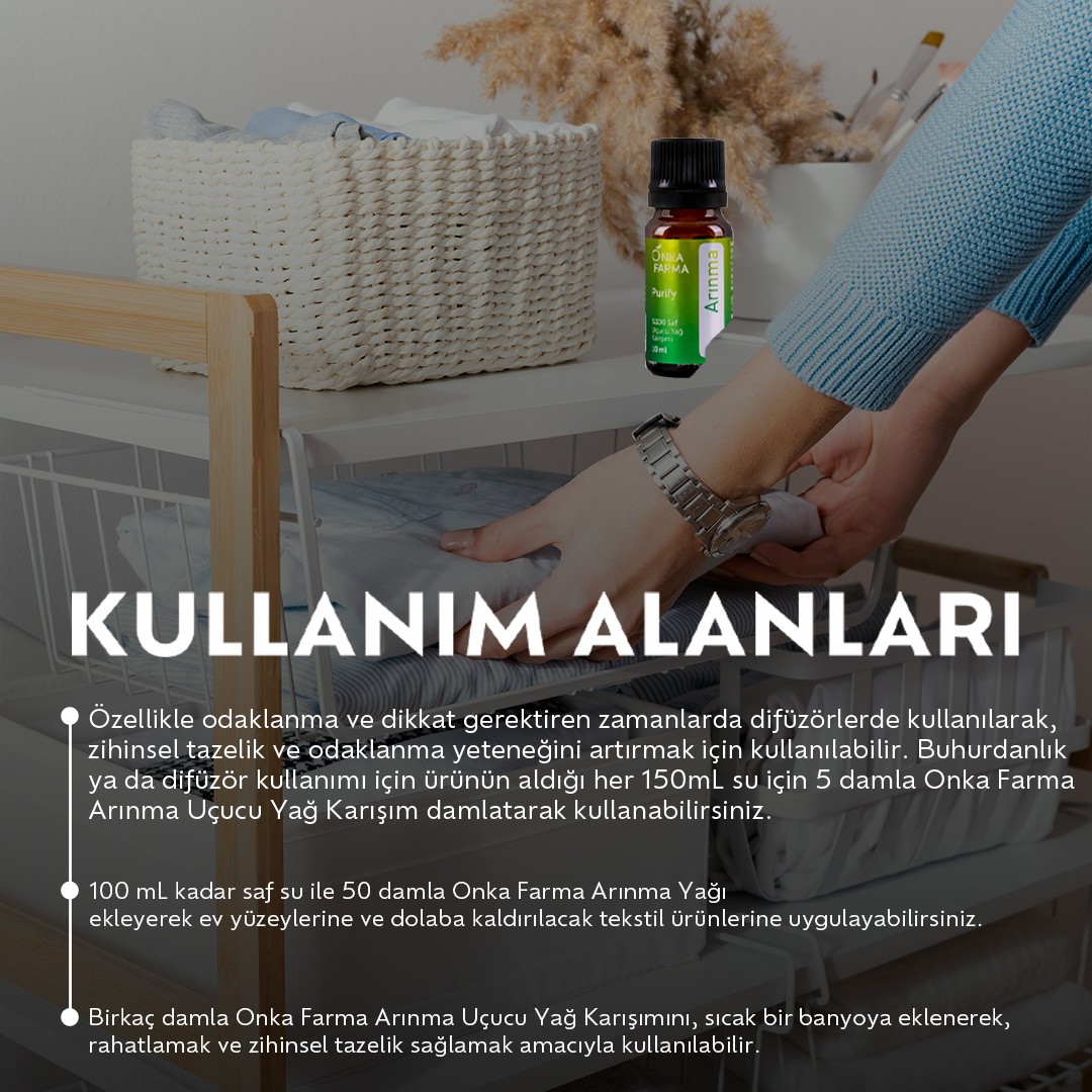 Onka Farma Arınma Uçucu Yağ Karışımı