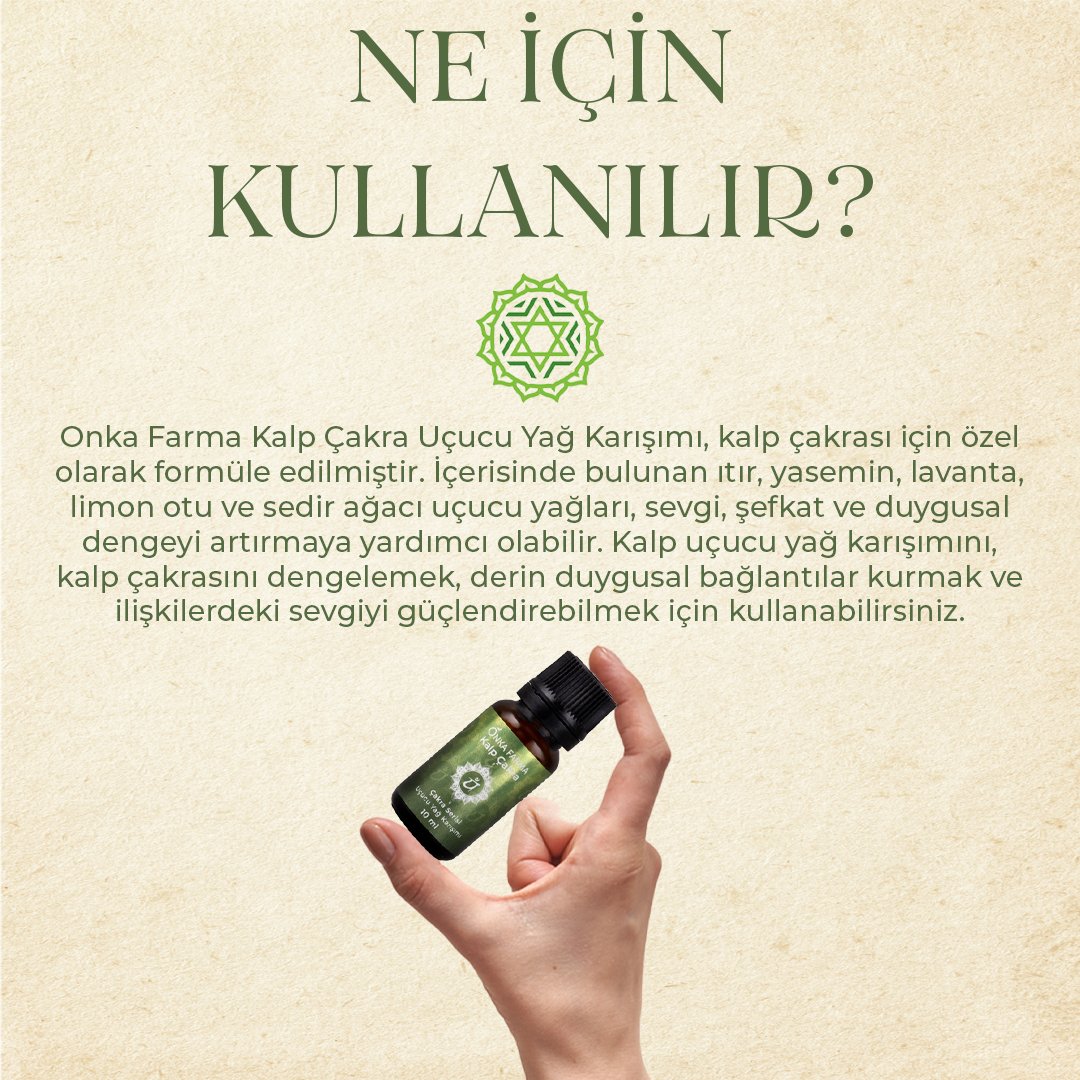 Onka Farma Heart Chakra Ätherische Ölmischung