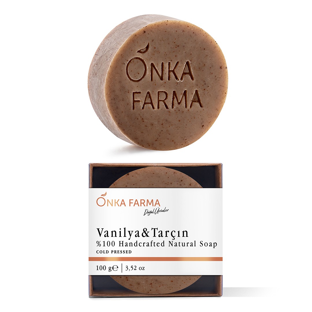 Onka Farma Vanilya & Tarçın Doğal Sabun 100 gr