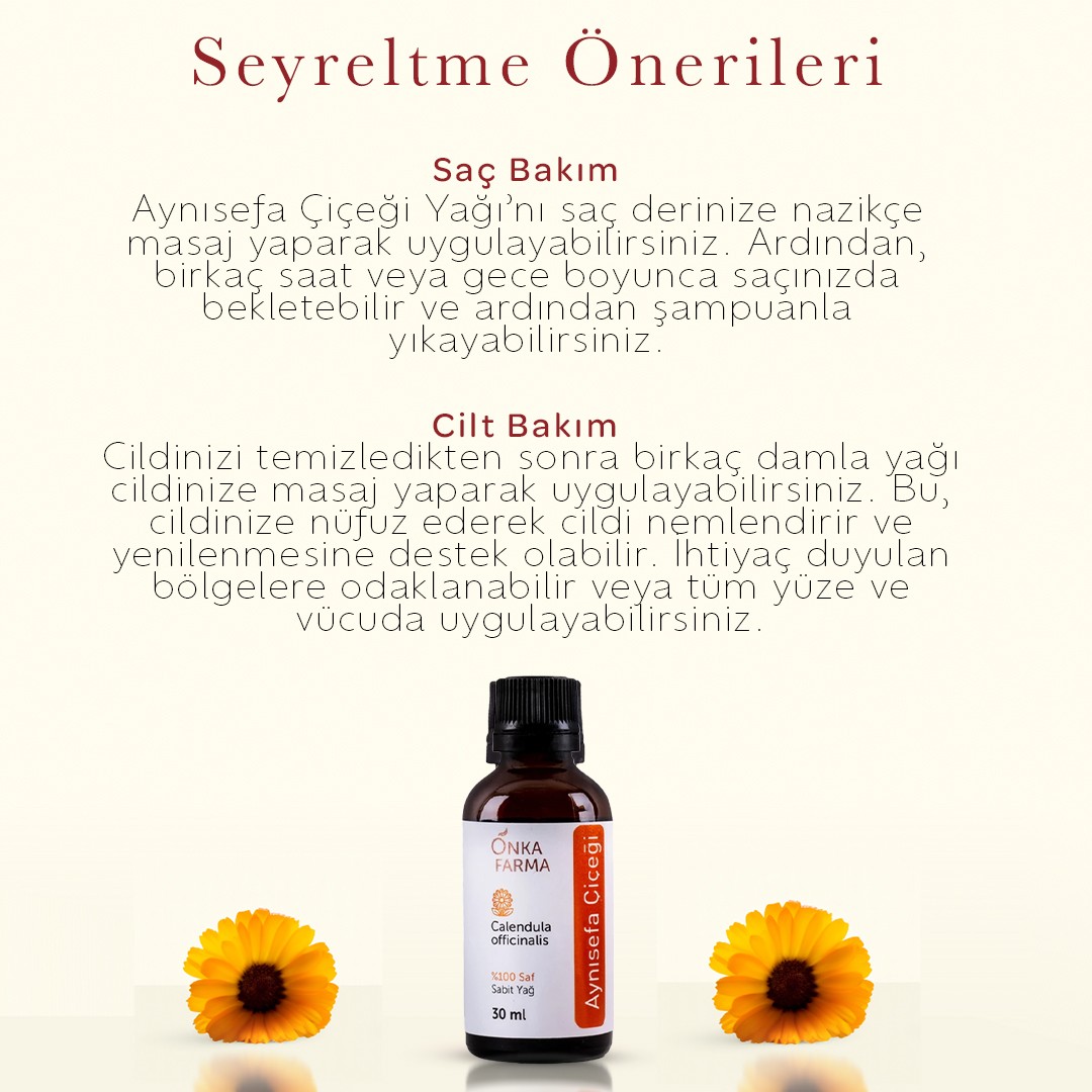 Onka Farma Aynısefa Çiçeği Yağı