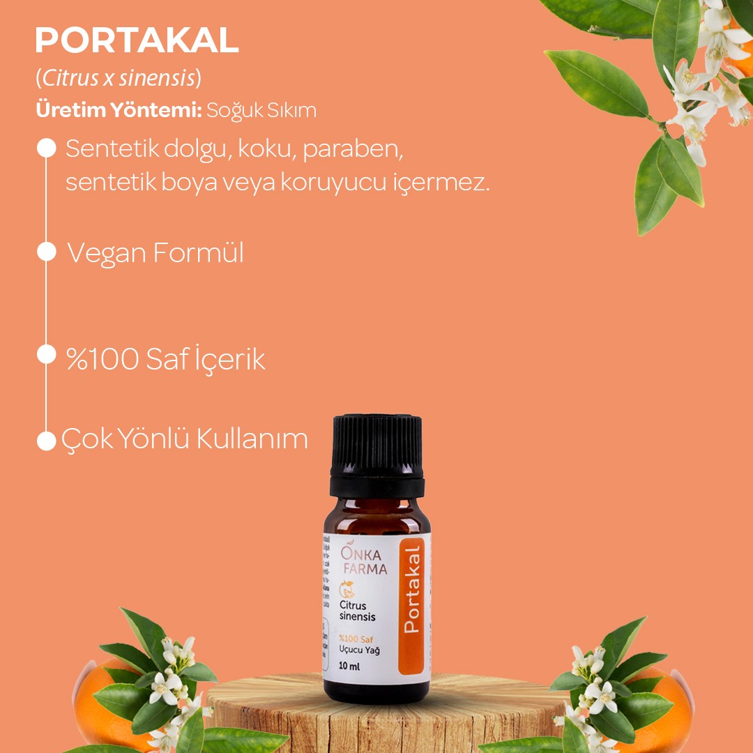 Onka Farma Portakal Uçucu Yağı