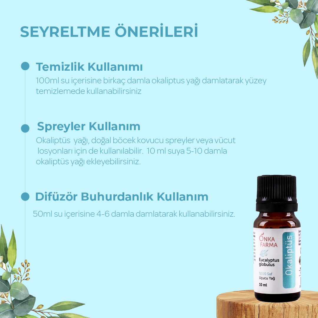 Onka Farma Okaliptüs Uçucu Yağı