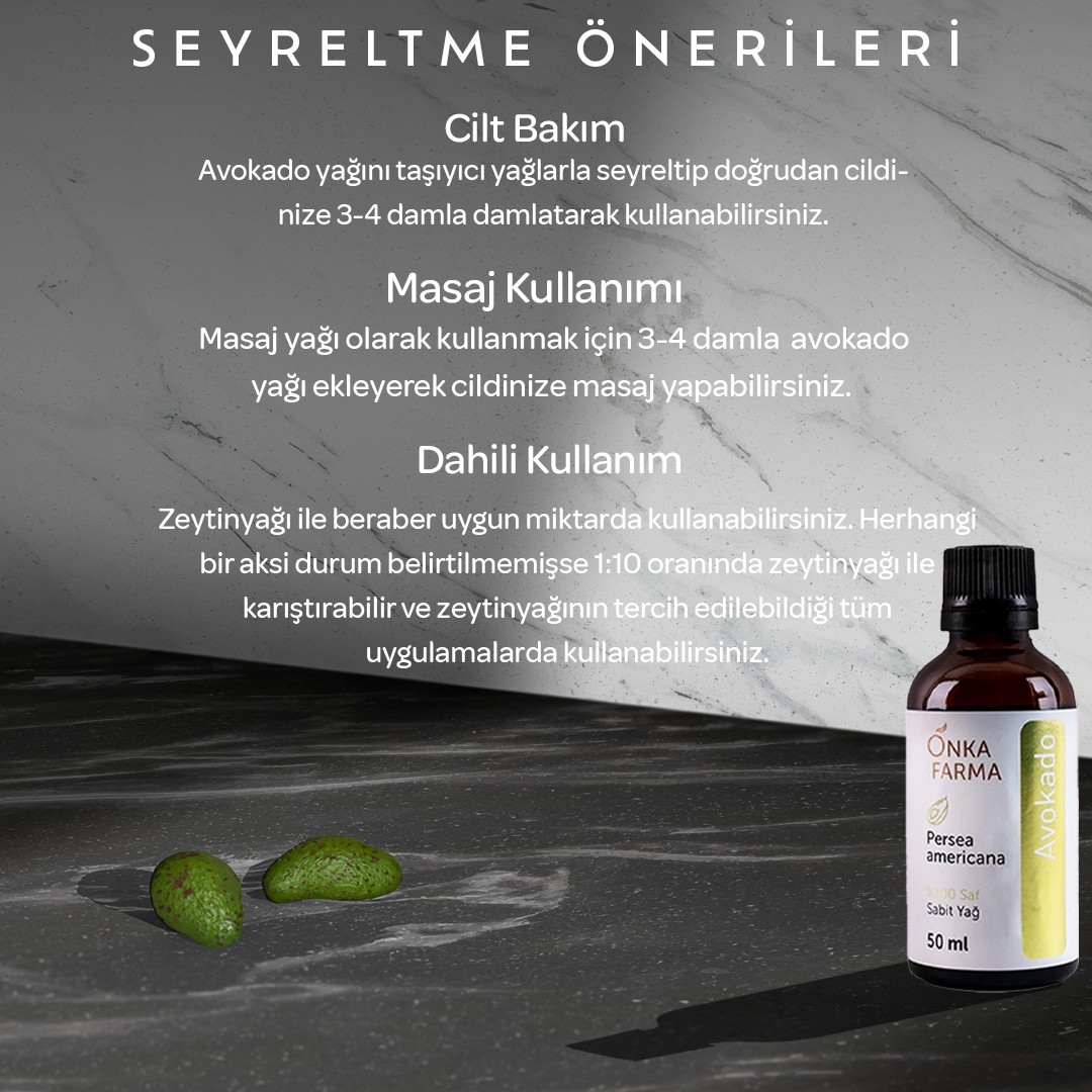 Onka Farma Avokado Yağı