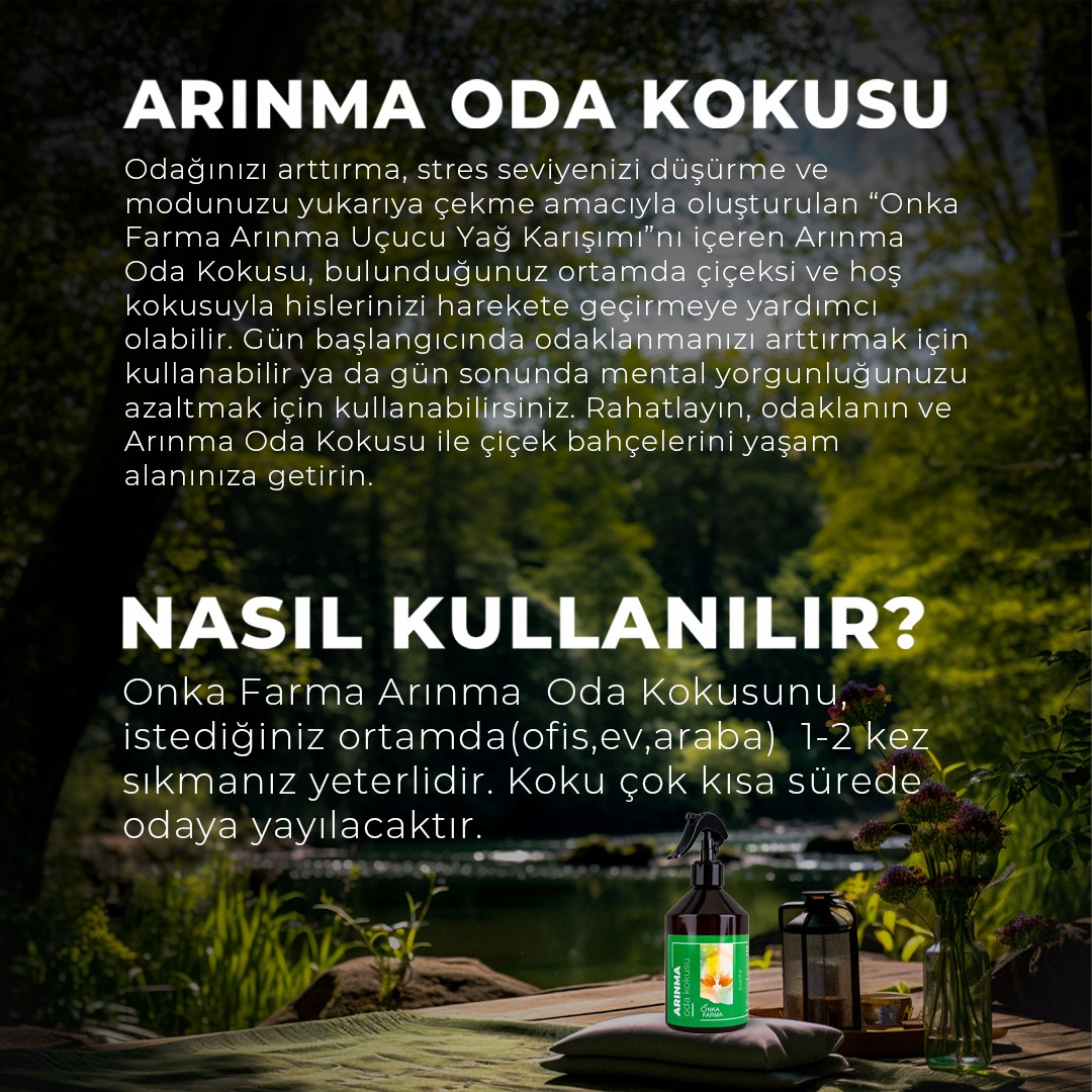 Onka Farma Arınma Oda Kokusu Sprey