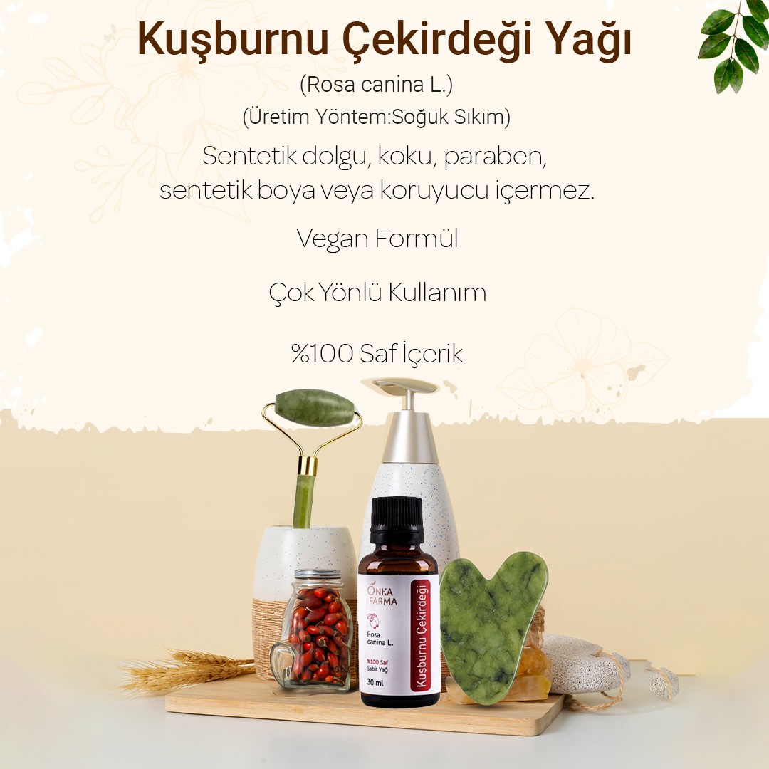 Onka Farma Kuşburnu Çekirdeği Yağı