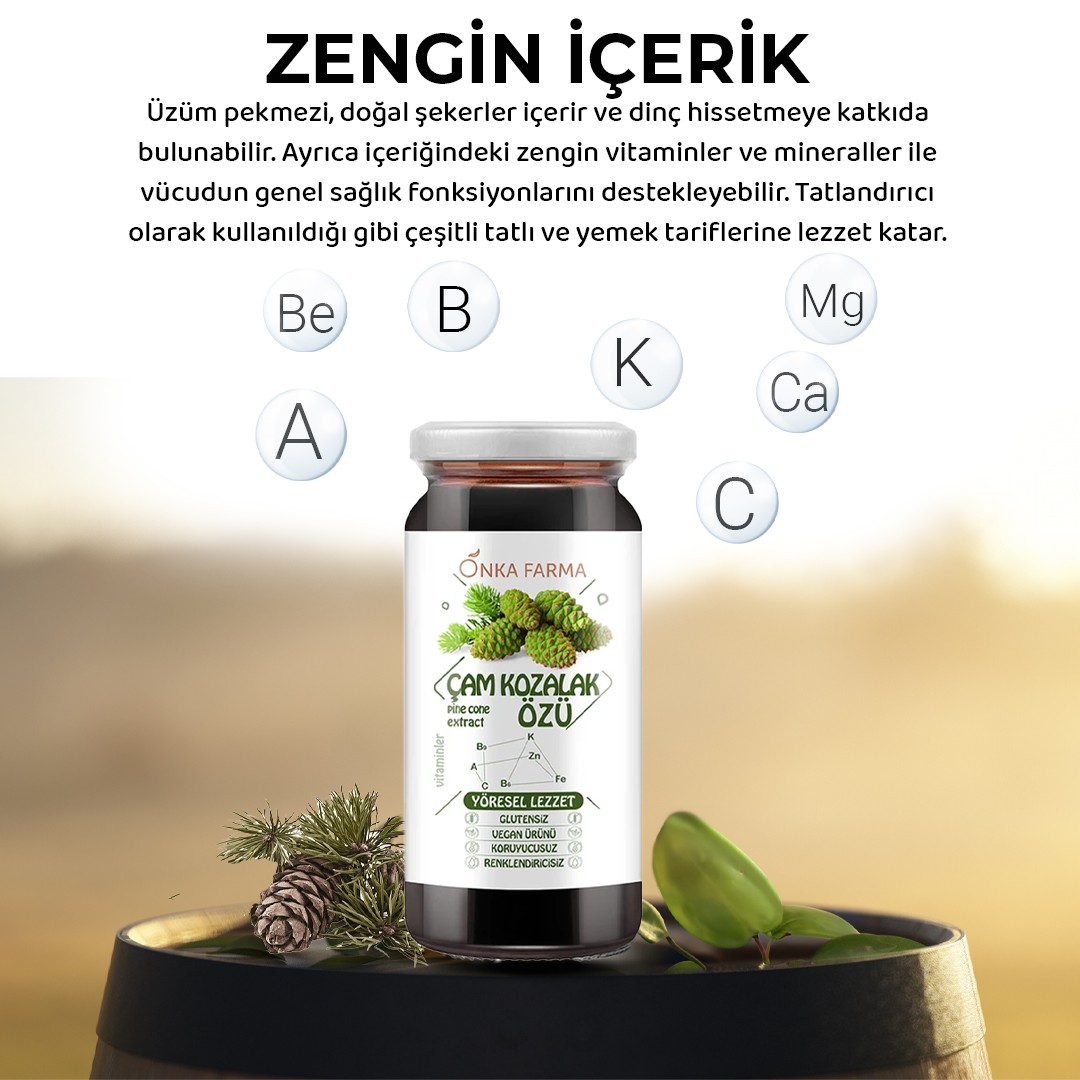 Onka Farma Çam Kozalak Özü