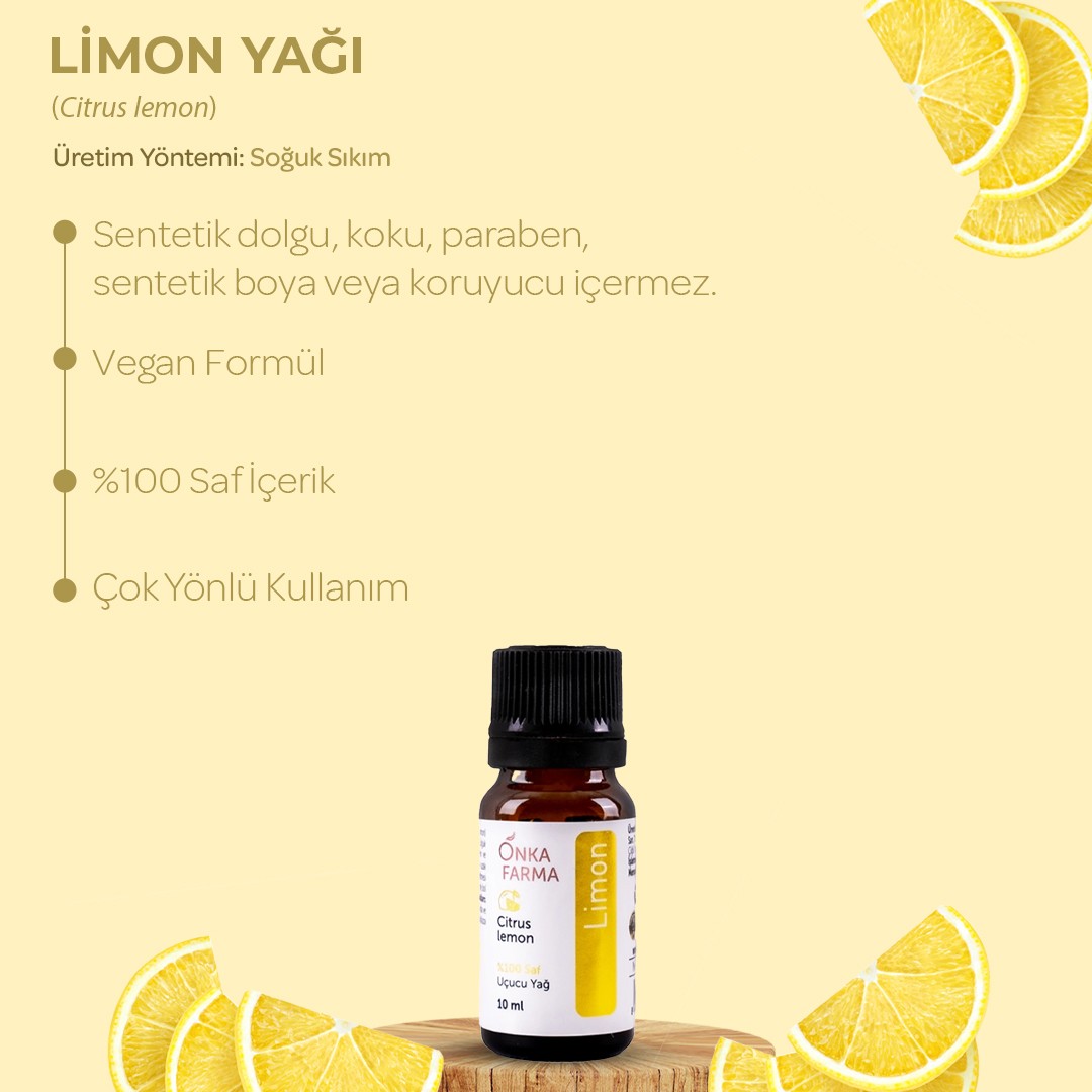 Onka Farma Limon Uçucu Yağı