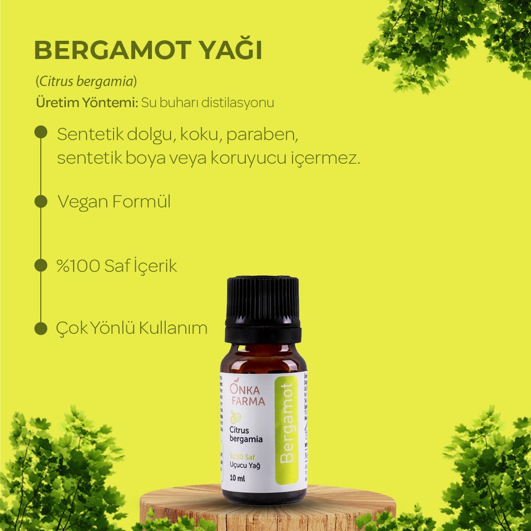 Onka Farma Bergamot Uçucu Yağı