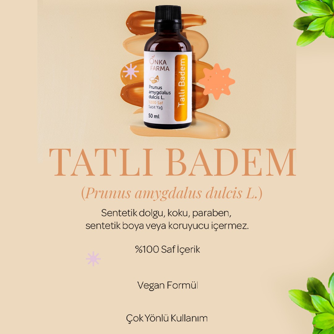 Onka Farma Tatlı Badem Yağı