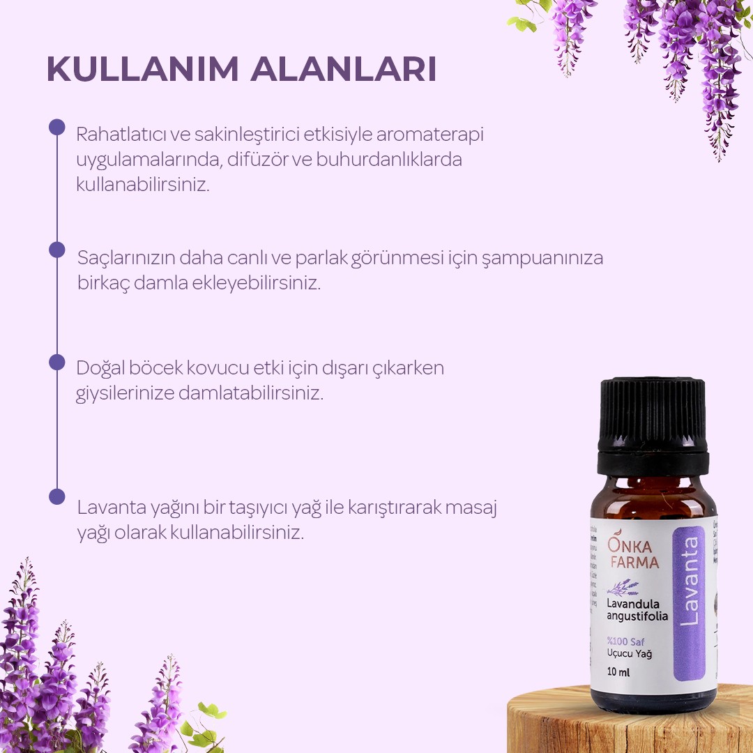 Onka Farma Lavanta Yağı