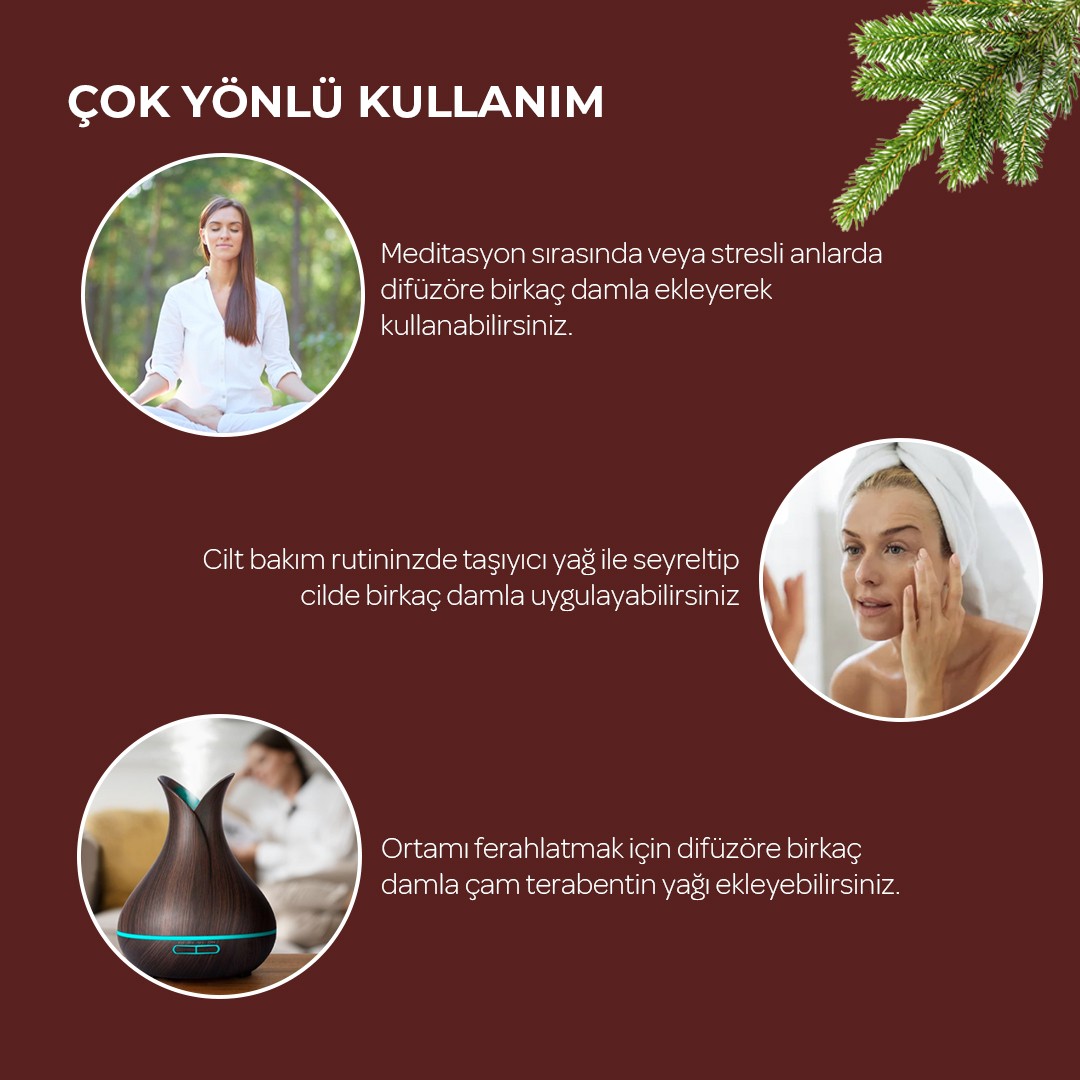 Onka Farma Çam Terebentin Uçucu Yağı