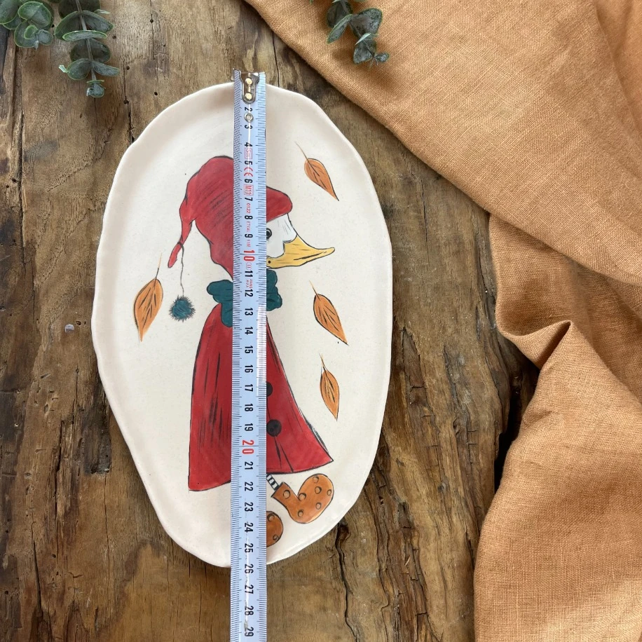 STONEWARE SONBAHAR TEMALI SUNUM TABAĞI