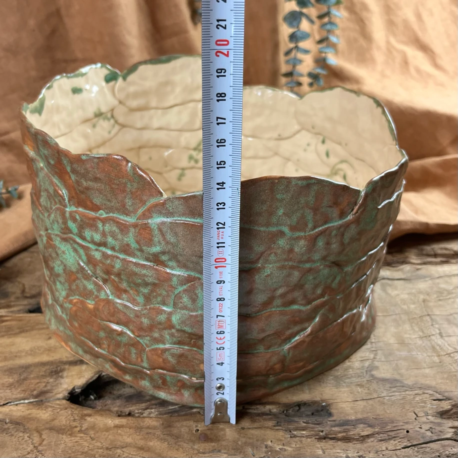 Dekoratif & gıdaya uygun derin kase.