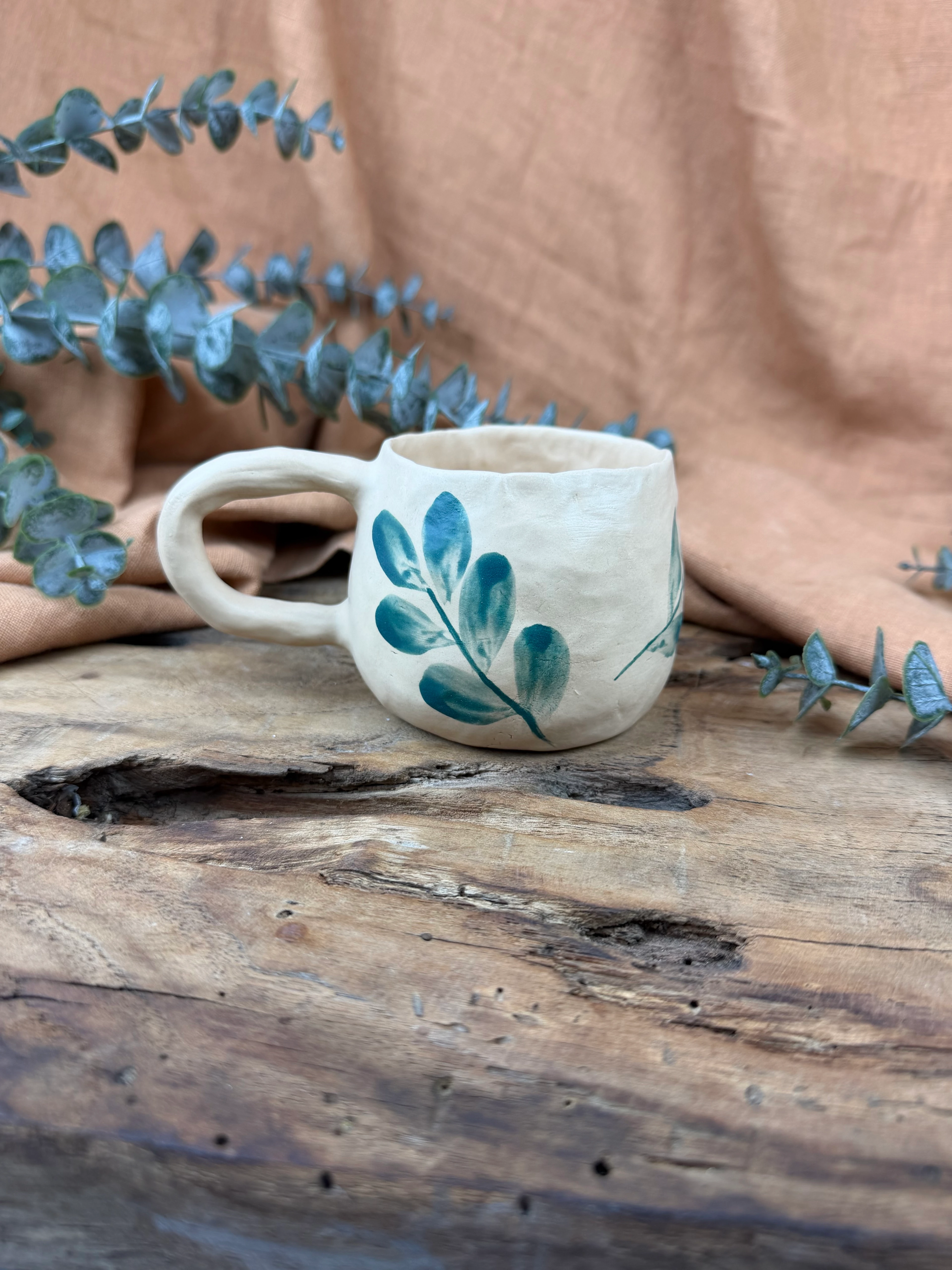 El Yapımı Stoneware Seramik 250ml mug 