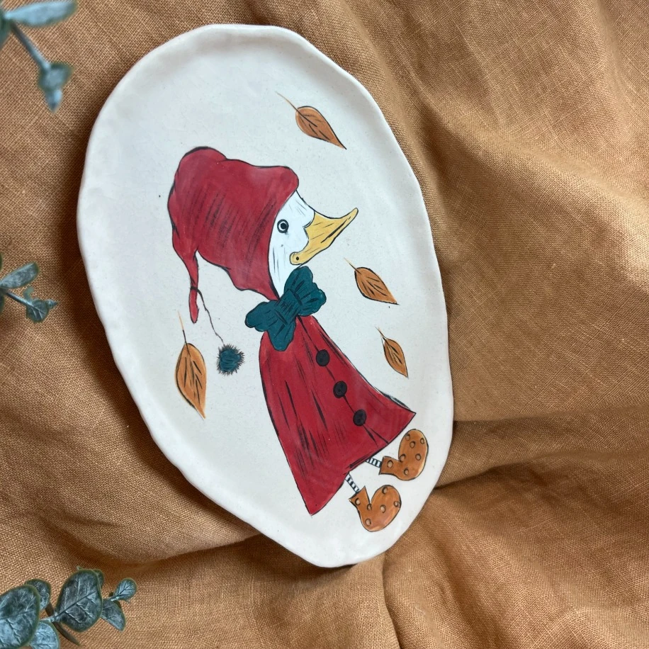 STONEWARE SONBAHAR TEMALI SUNUM TABAĞI