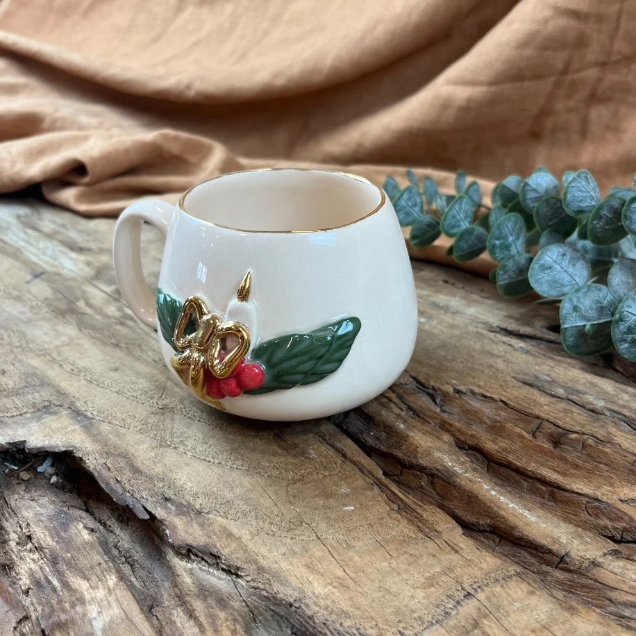 24K ALTIN DETAYLI 300ml KOKİNALI MUG