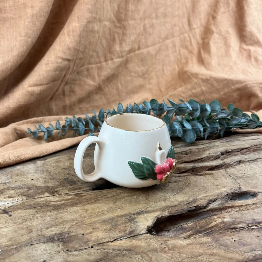 24K ALTIN DETAYLI KOKİNALI 300ml MUG