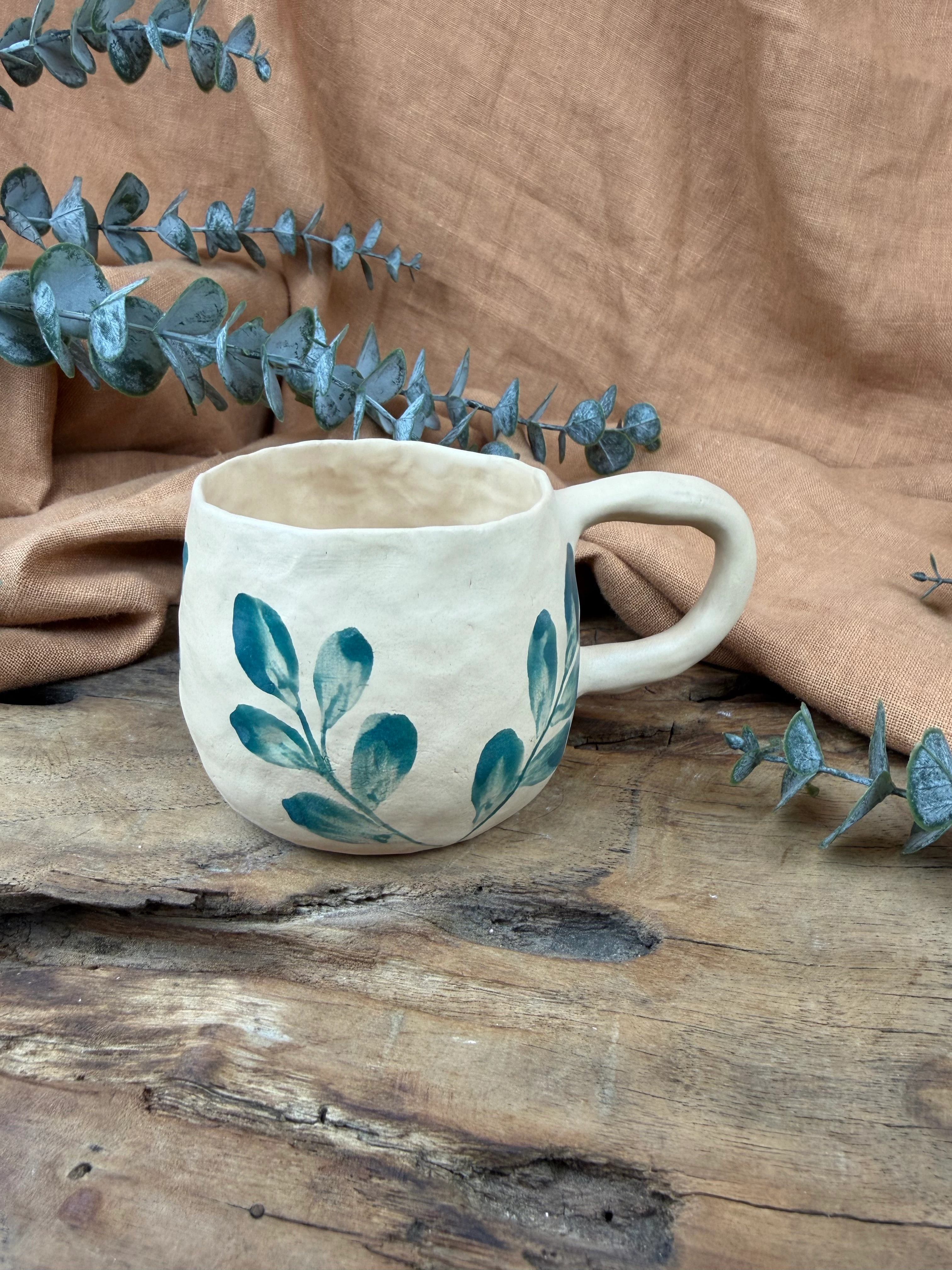 El Yapımı Stoneware Seramik 250ml mug