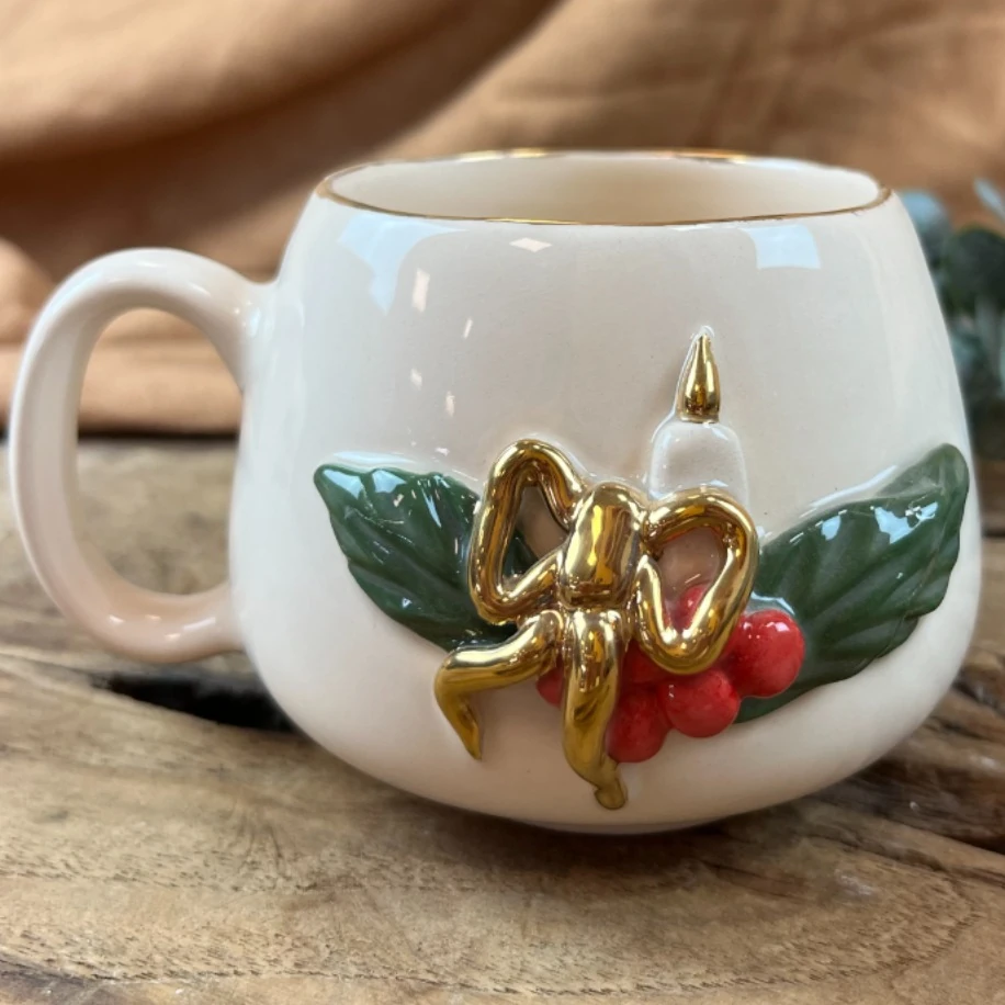 24K ALTIN DETAYLI 300ml KOKİNALI MUG