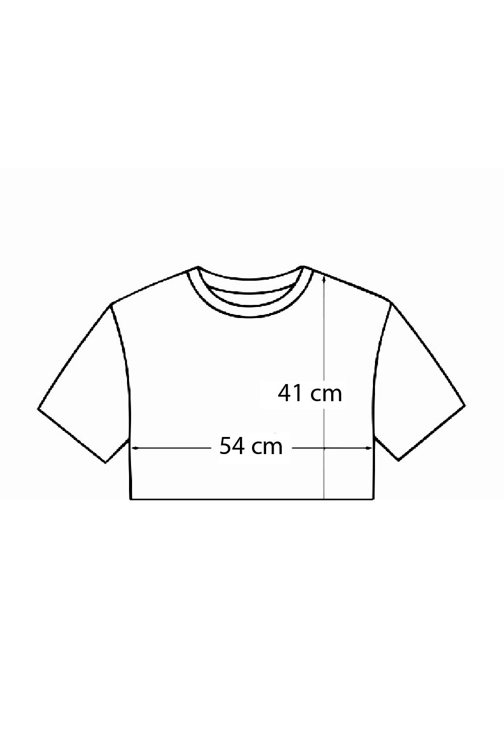Oversize Crop Tshirt