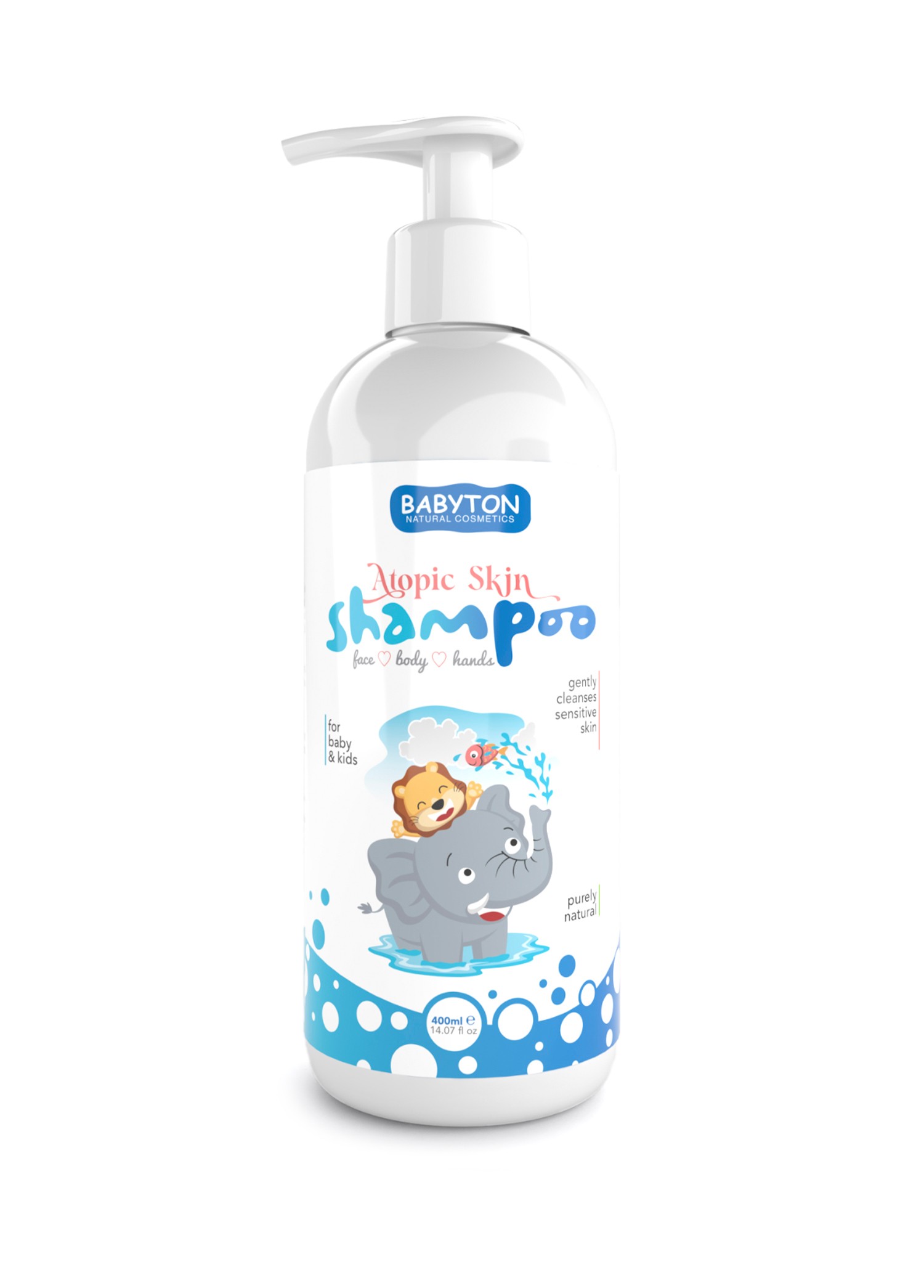 Atopic Very Dry and Sensitive Skin Hair and Body Shampoo 400 ml