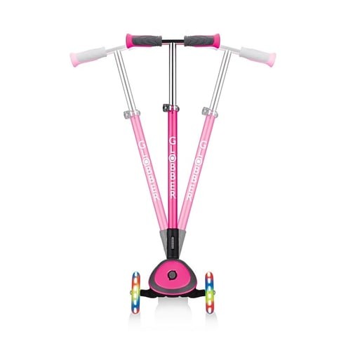 Globber Elite Deluxe Işıklı Scooter - Pembe