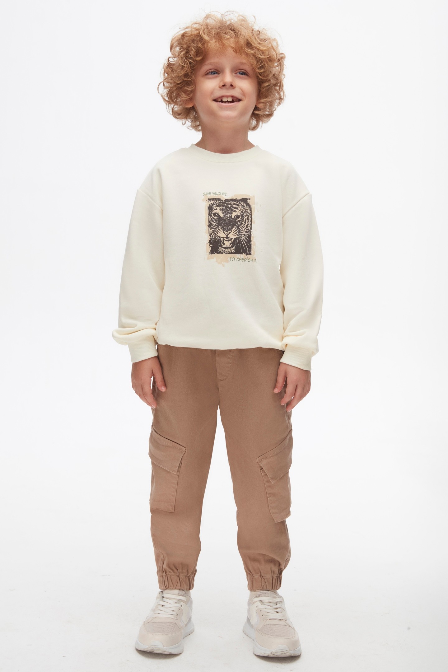 NK Kids Erkek Tiger Sweat