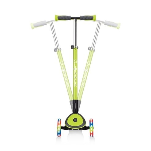 Globber Elite Deluxe Işıklı Scooter - Yeşil