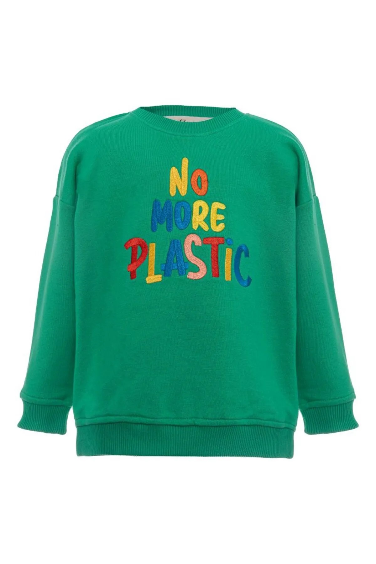 Happy & Mini No More Plastic- Çocuk Sweatshirt