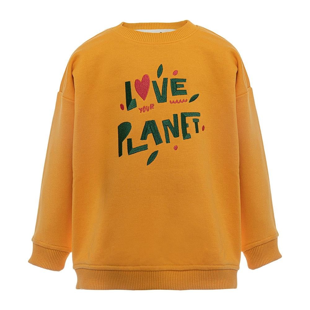 Happy & Mini Love Your Planet Oversize Sweatshirt