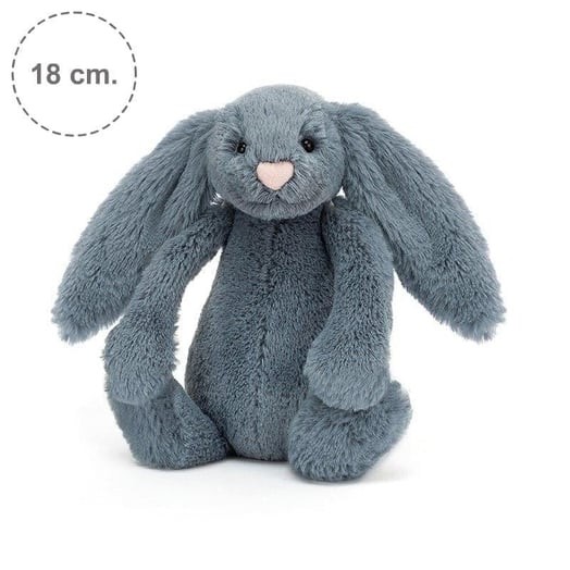 Jellycat Bashful Koyu Mavi Tavşan Küçük Boy 18 cm