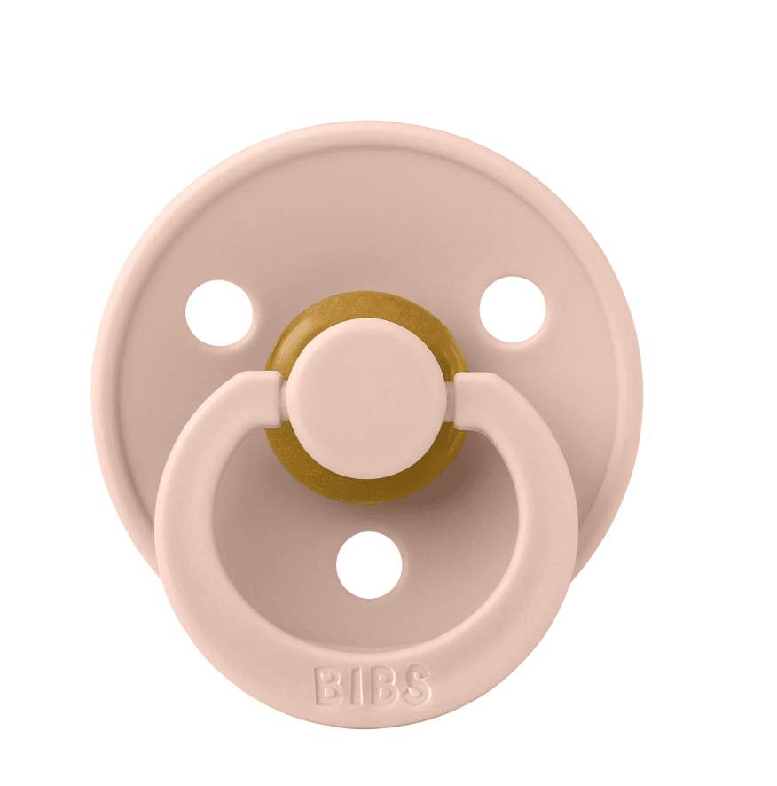 Bibs Colour Kauçuk Emzik - Blush 6+ Ay