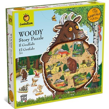 Ludattica Woody Story Puzzle - 24 Parça