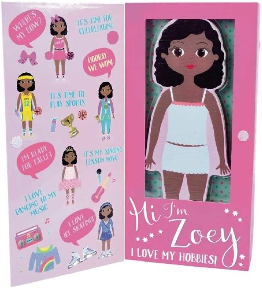 Floss & Rock | Magnetic Dress Up Doll - Zoey