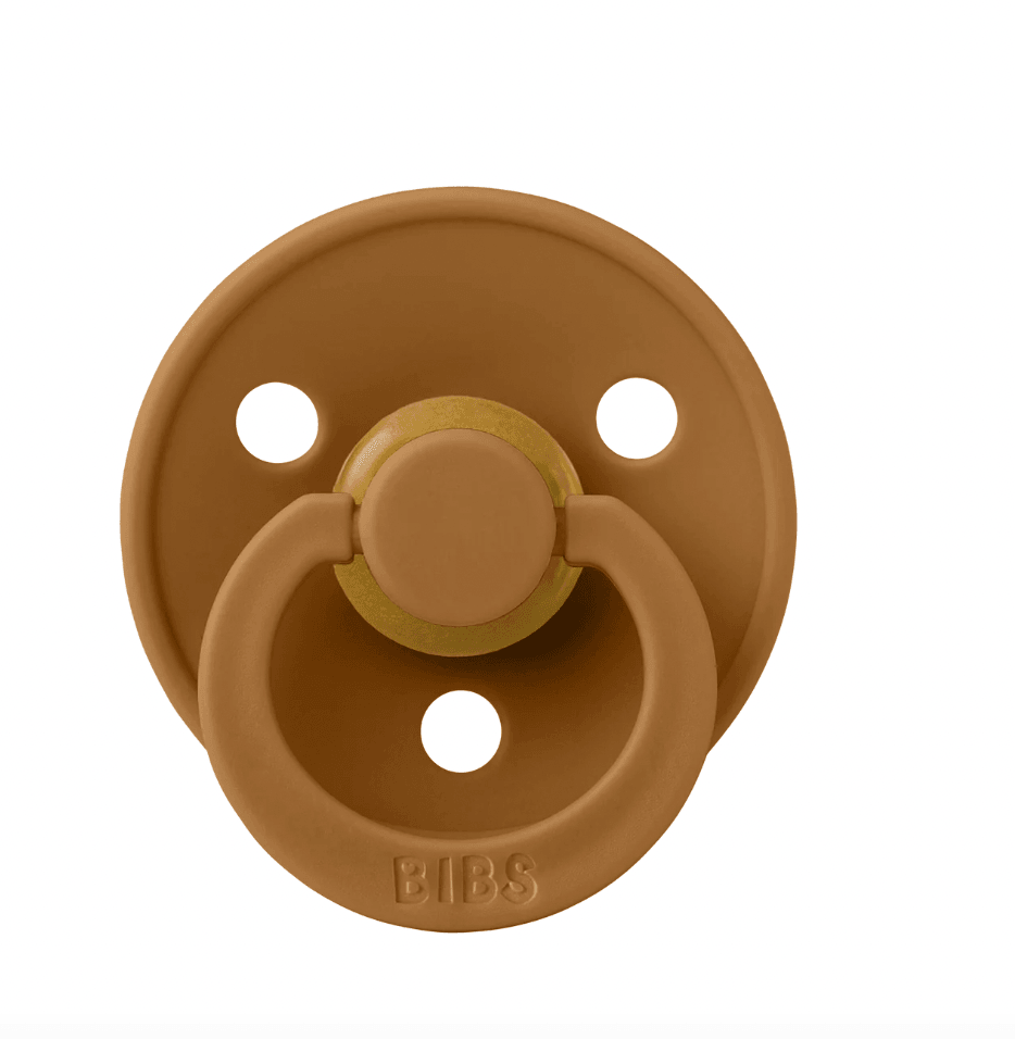 Bibs Colour Kauçuk Emzik - Caramel 0-6 Ay