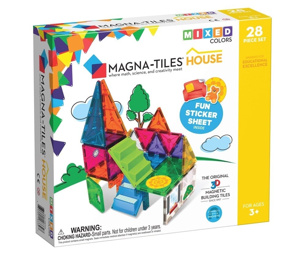 Magna-Tiles - Ev - 28 Parça