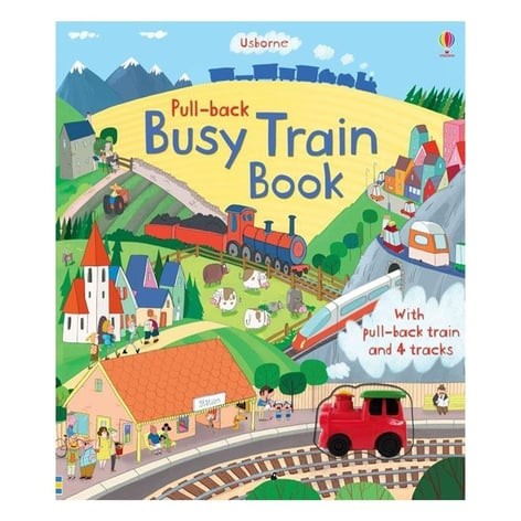 Pull - Back Busy Train Book 