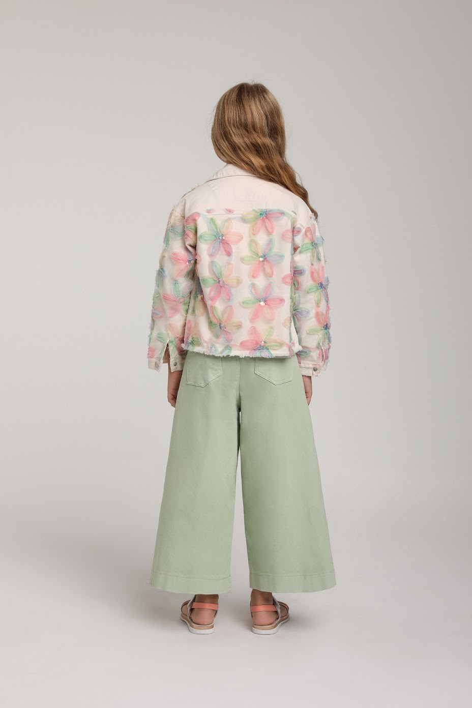 Escabel Kız Çocuk Mint Yeşili Pantolon