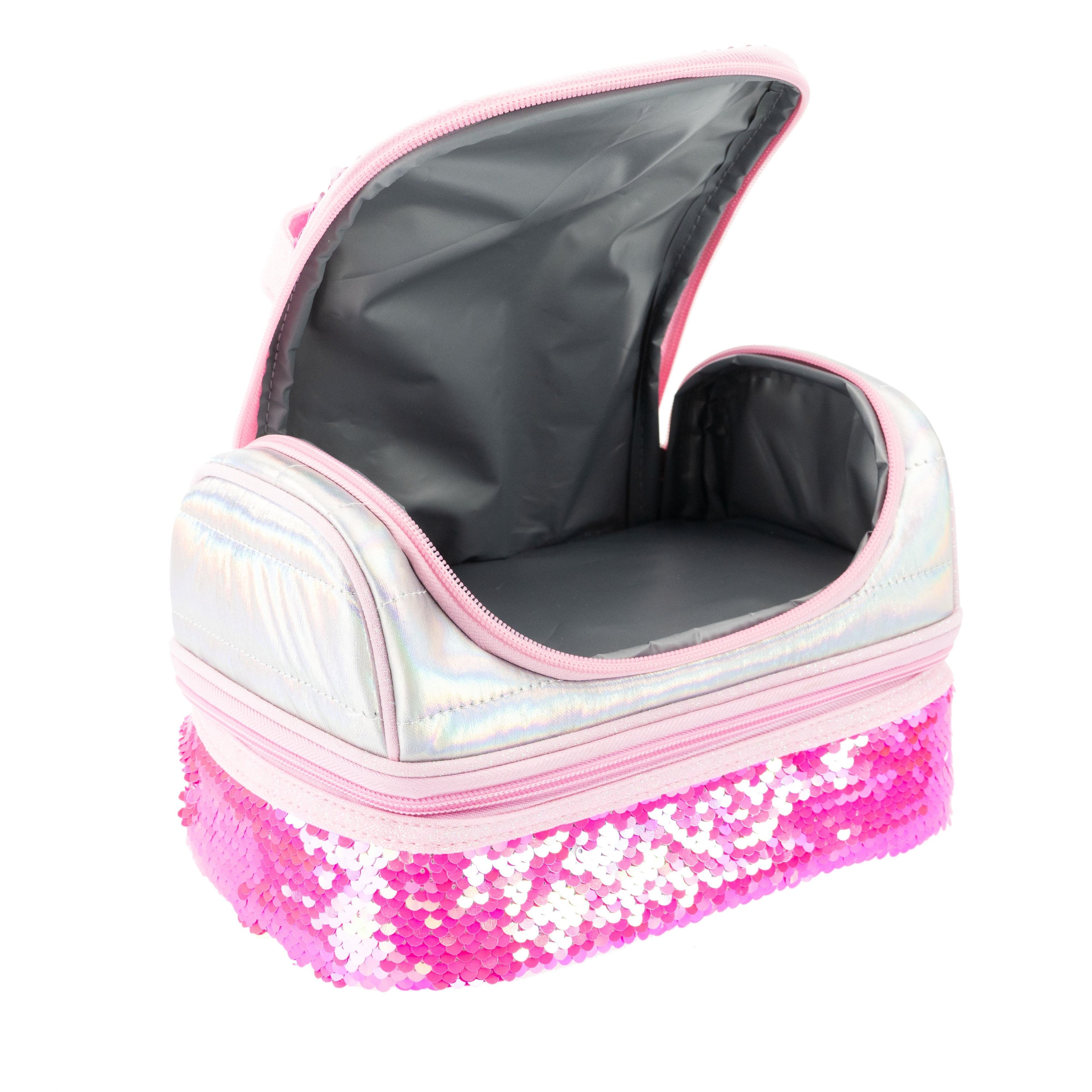 GİRABRİLLA PAYETLİ LUNCH BOX - PEMBE