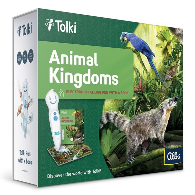 Tolki Animal Kingdoms Electronic Konuşan Kalem ve Kitap