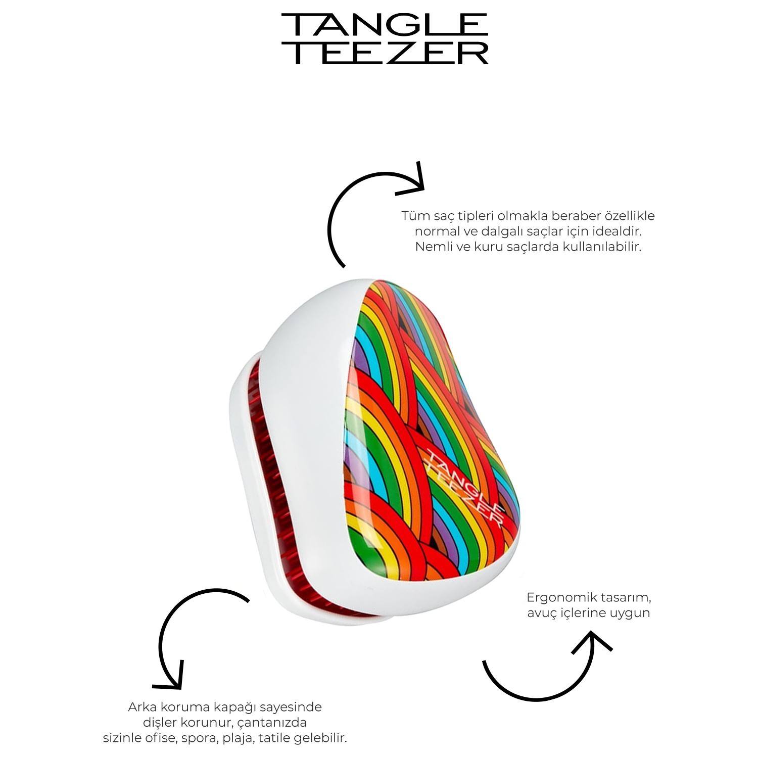 Tangle Teezer On The Go -Rainbow Galore