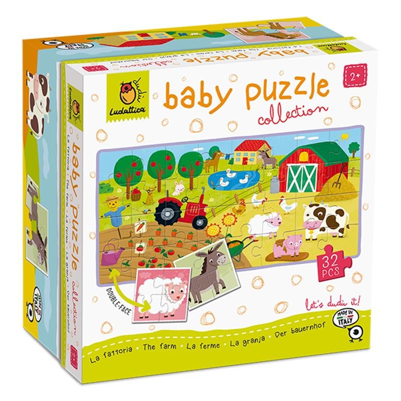 Ludattica The Farm - Baby Puzzle Collection