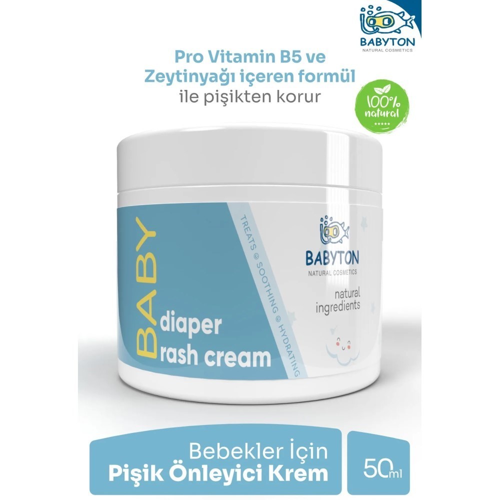 Babyton Baby Diaper Rash Cream - Pişik Kremi