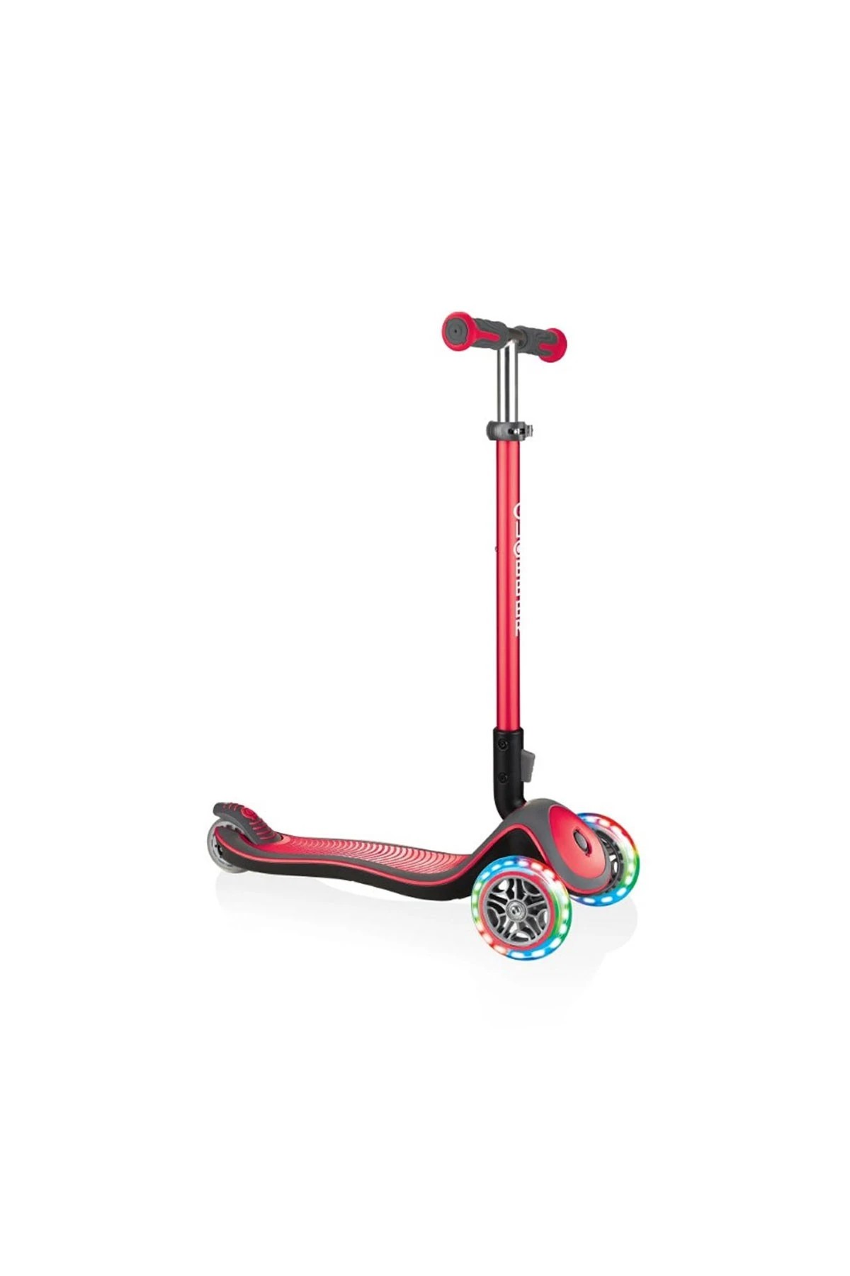 Globber Elite Işıklı Scooter - Kırmızı