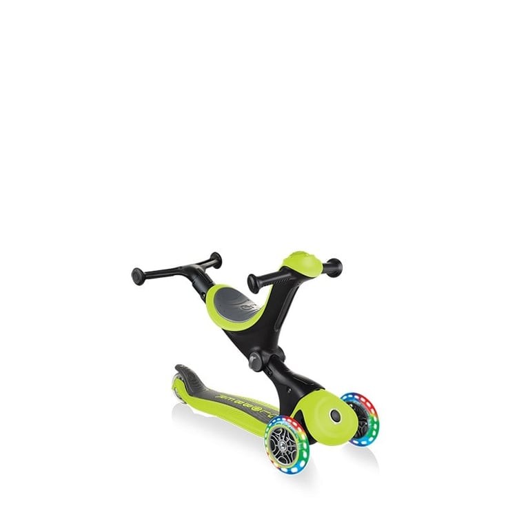 Globber Go Up Deluxe Işıklı Scooter - Yeşil