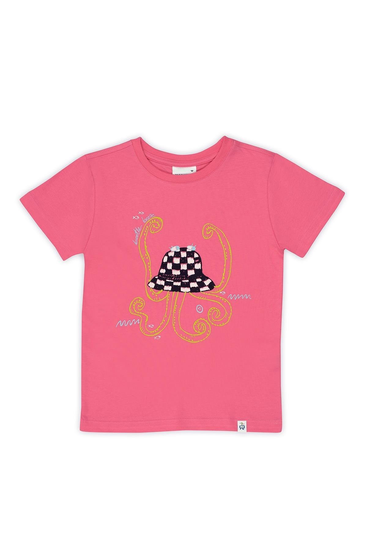 Funky Octopus Hat T-Shirt